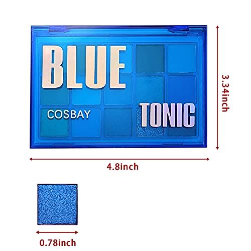 Everyday Blue Eyeshadow Palette 12 Shades New Drugstore Find - Image 3