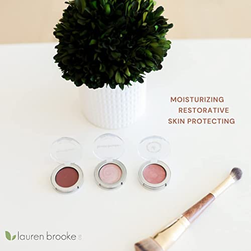 Organic Natural Cream Eyeshadow for Sensitive Skin - 0.2 oz Jar - Image 2