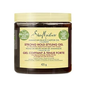 8 oz Flaxseed Natural Hair Gel for Strong Hold and Natural Shine