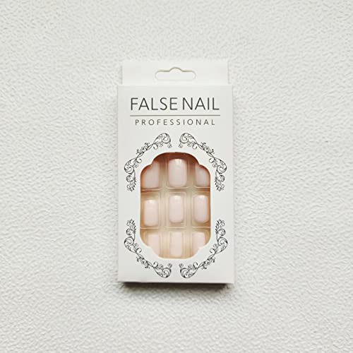 Light Pink Acrylic Nail Tips, 24 Piece Set, Durable and Stylish Manicure - Image 2