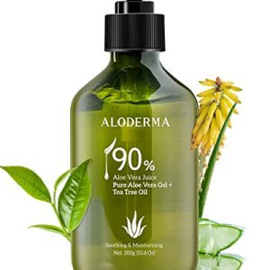Aloe Vera Natural Hair Cream 8 oz for Healthy, Nourished Hair and Scalp