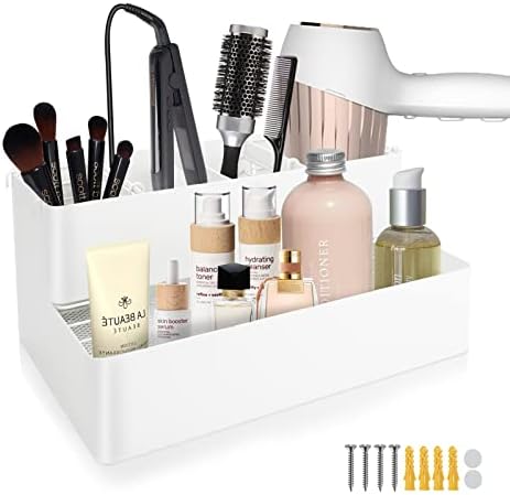 Hair styling tool organizer for wall mounting.