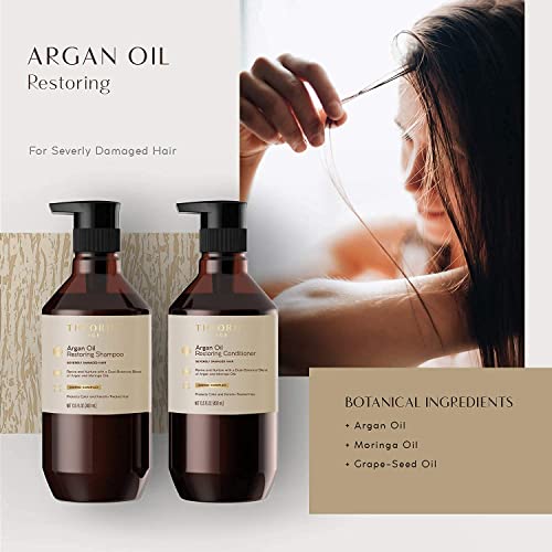 Argan Vitamin E Rejuvenation Shampoo for Dry Damaged Hair 16 oz - Image 6