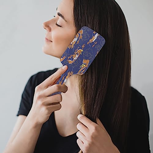 Ergonomic Tangle Free Hair Brush from Dragons Den Easy Grip for Effortless Styling - Image 3