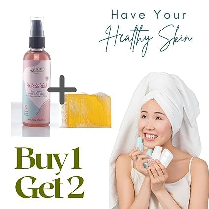Ameize 50ml Natural Ingredient Hair Serum for Healthy, Shiny Hair - Image 2