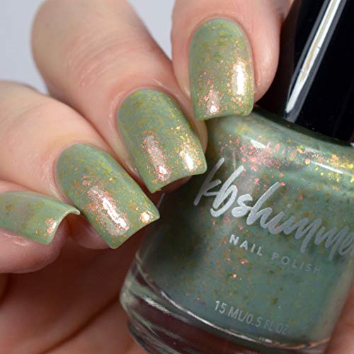 Flakie Nail Polish with Shimmering Color-Changing Effects 15ml Bottle