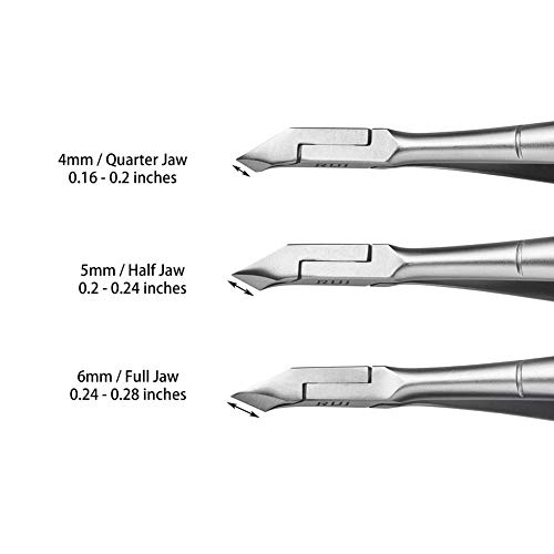 Stainless Steel Angled Cuticle Clippers for Precise Trimming and Clean Nails - Image 4