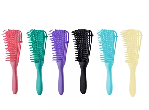 Compact Tangle Teezer Detangling Hair Brush Black Pink All Hair Types - Image 2
