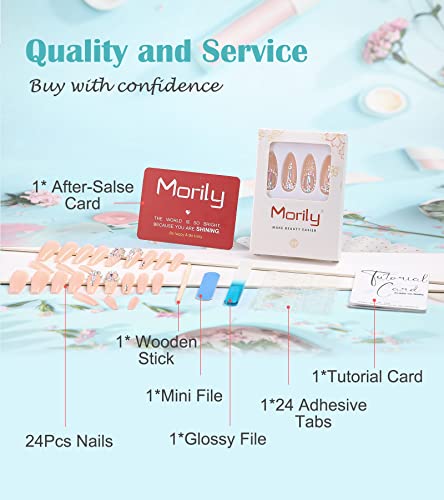 Sparkling acrylic nails with dazzling embellishments. - Image 4