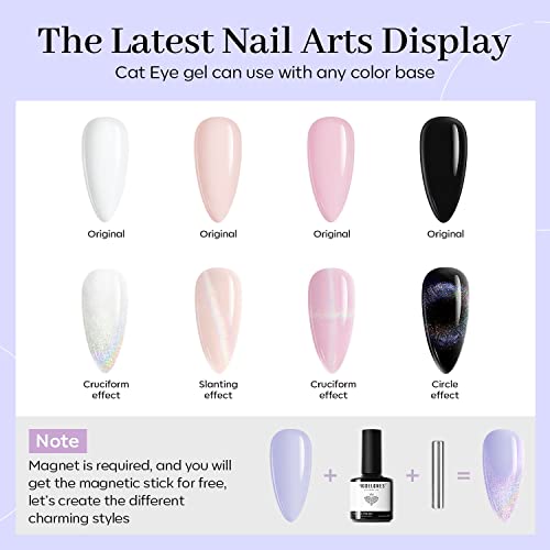 Blue Glitter Gel Nail Polish. - Image 6