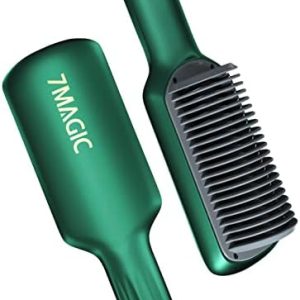 Rowenta 1.5 Inch Rotating Hair Brush with Ionic Technology for Smooth Shiny Hair