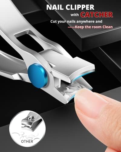 Szqht Precision Nail Clippers for Perfectly Trimmed Nails - Stainless Steel, Medium Size - Image 2