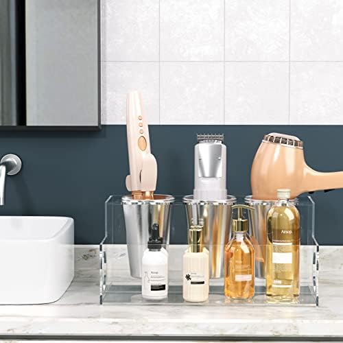Acrylic Brush Holder: Clear Organizer for Hair Brushes - Image 5
