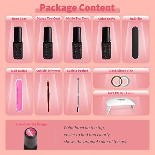 1-Step Gel Nail Polish, Effortless Application, Lasting Shine, 15ml Bottle - Image 6