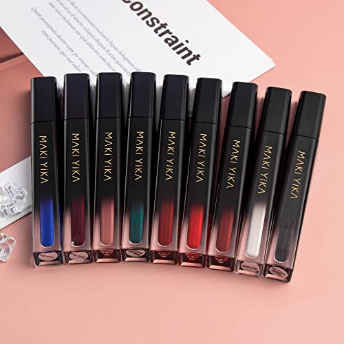 Bold Black Eyeshadow and Lipstick Set - Long-lasting Color for All Skin Tones - Image 7