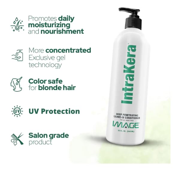 Hydrating Moisturizing Leave-In Conditioner for All Hair Types, 8 oz Bottle - Image 5