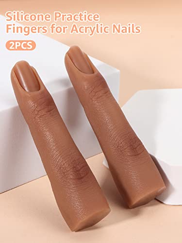 Swollen Finger Relief Acrylic Nail Kit with Comprehensive Causes and Solutions Guide - Image 7