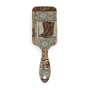 Rodeo Pro Ergonomic Hair Brush for All Hair Types Comfortable Grip