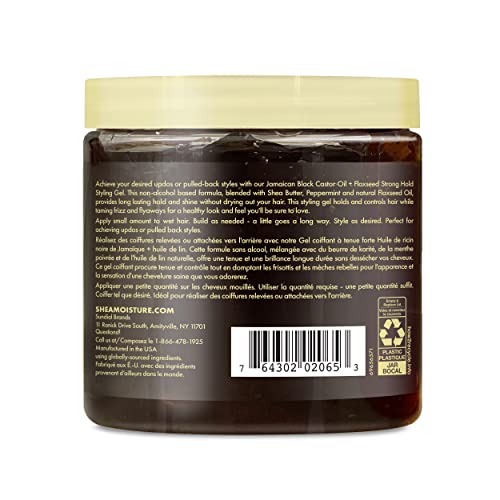 8 oz Flaxseed Natural Hair Gel for Strong Hold and Natural Shine - Image 3