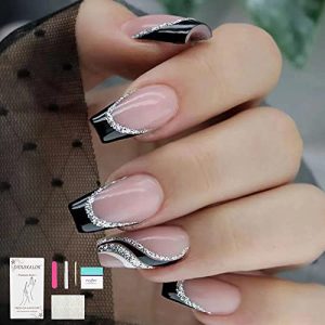 Black Line Cuticle Care Tool for Precise Grooming and Shaping, 1 Piece