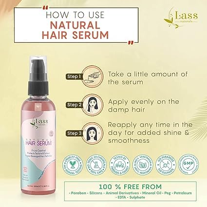 Ameize 50ml Natural Ingredient Hair Serum for Healthy, Shiny Hair - Image 6