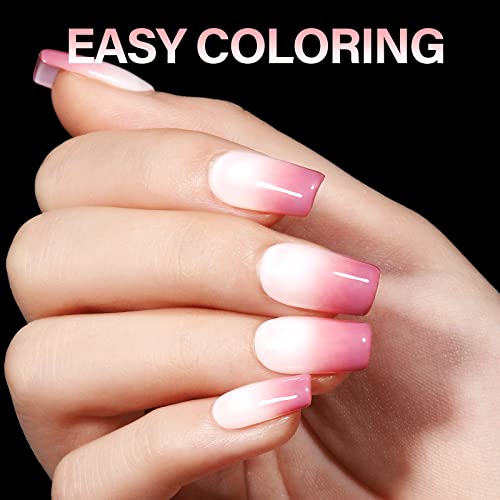 Box-Shaped Acrylic Nails for Trendy Nail Designs, 24 Pieces, Easy to Apply - Image 6