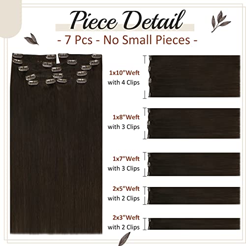 18 Inch Clip-In Remy Human Hair Extensions for Full Volume and Natural Length - Image 3