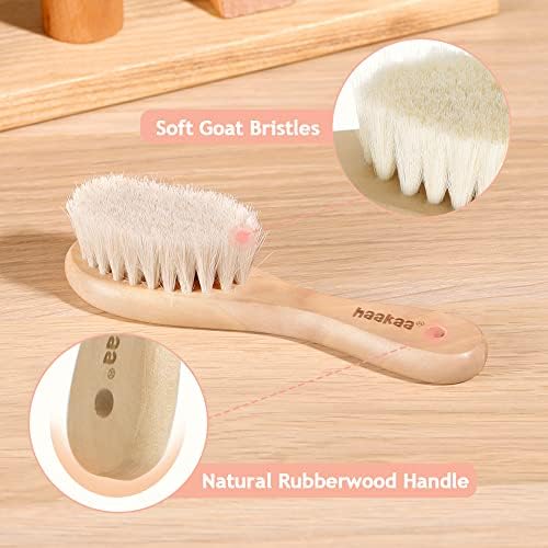 Soft Bristle Australian Baby Hair Brush for Gentle Grooming Delicate Scalps - Image 4