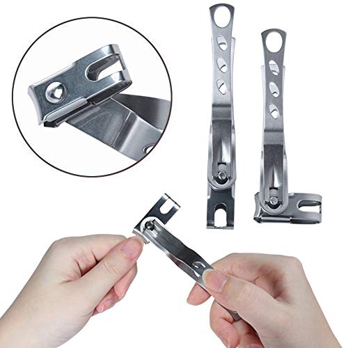 Rotating Head Nail Clipper - Ergonomic Grip for Effortless Trimming - Image 4