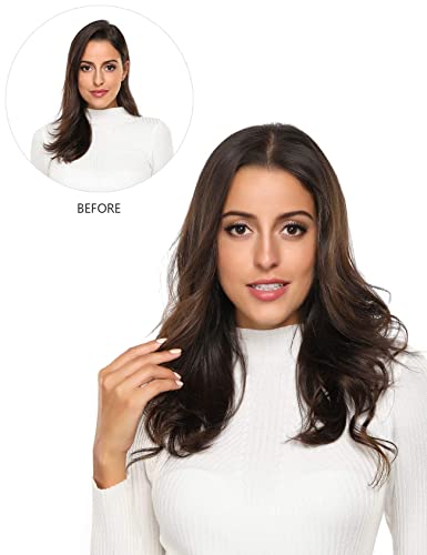 Premium Quality 22-inch Human Hair Clip-In Extensions for Instant Volume - Image 6