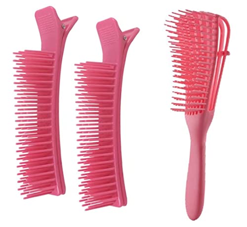 Compact Detangling Hair Brush for Smooth, Effortless Styling - Image 6