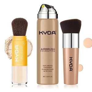 Tarte Airbrush Powder Foundation 0.35 oz Lightweight for Flawless Matte Finish