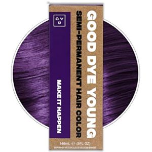 Argan Oil Purple Hair Dye 4 oz Vibrant Color, Nourished Hair