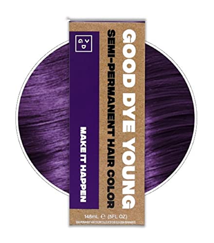 Argan Oil Purple Hair Dye 4 oz Vibrant Color, Nourished Hair