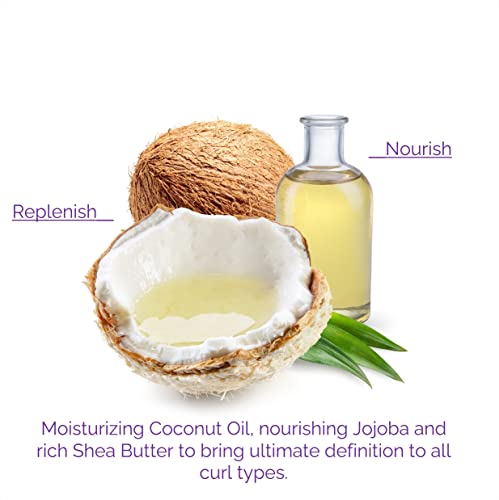 Intensive Curl Defining Hair Mask for All Types, 8 oz, Deeply Moisturizing and Nourishing - Image 2