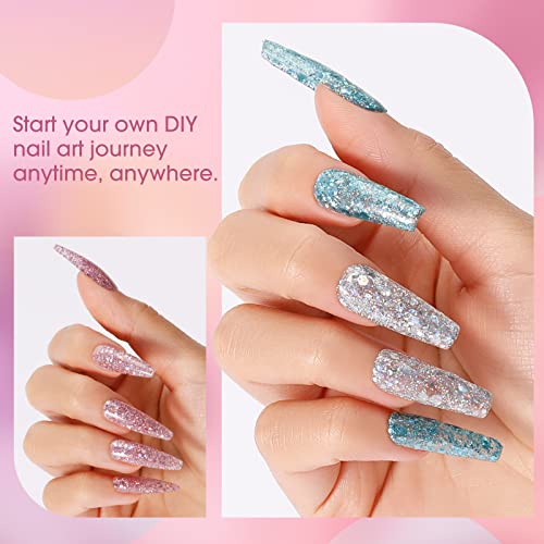Rosalind 6 Color Gel Nail Polish Starter Kit with UV Lamp for Home Salon - Image 8