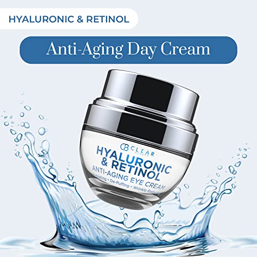 Feel Beauty 4D Hyaluronic Acid Under Eye Cream 0.5 oz for Hydrated Skin - Image 2