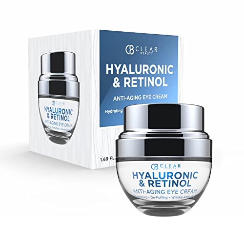 Feel Beauty 4D Hyaluronic Acid Under Eye Cream 0.5 oz for Hydrated Skin