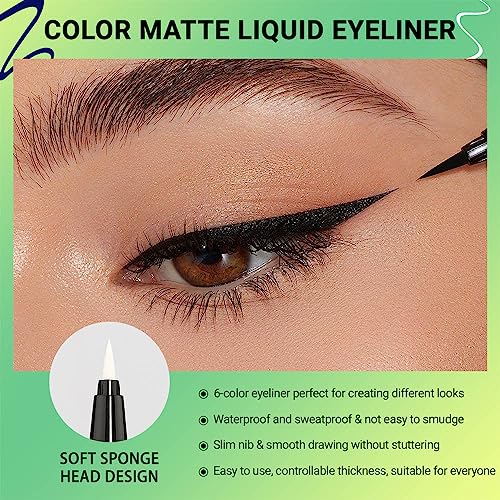 4th of July Makeup Set Featuring Blue Eyeliner for Festive Celebrations - Image 4