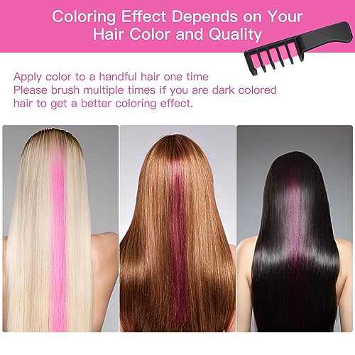 Blue Temporary Hair Color Spray for Instant Easy Hair Transformation, 3.5 oz Can - Image 3