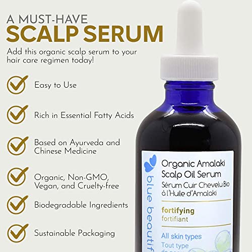 Color Protecting Blue Hair Serum for Shine and Vibrant Healthy Hair 100ml - Image 7
