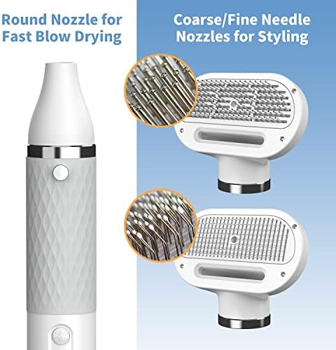 Pet Grooming Force Dryer with Human Hair Dryer Technology, Lightweight and Compact - Image 2