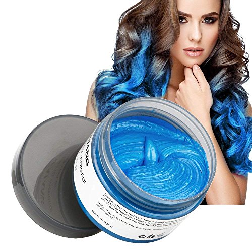 8 oz Blue Cream Hair Styling Gel for Strong Hold and Shine - Image 3