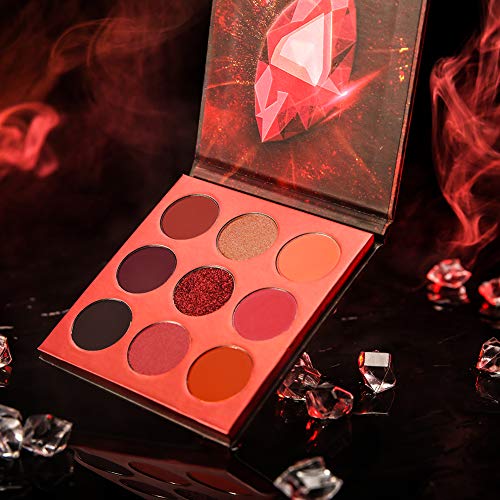 Crimson Red Eyeshadow Palette 5g - Bold Vibrant Makeup for Stunning Eye Looks - Image 6