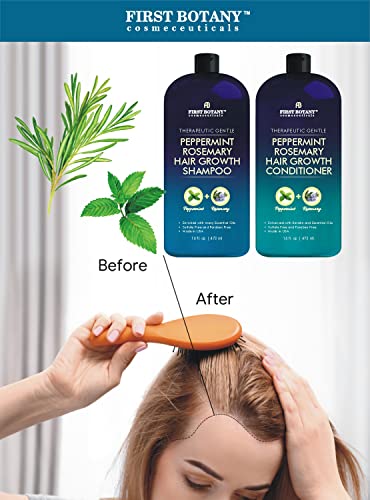 Rosemary Natural Nourishing Hair Conditioner 12 oz for Healthy Growth - Image 2