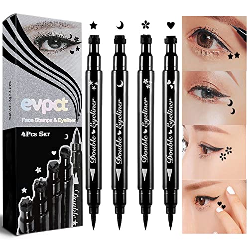 Gothic Black Eyeliner Makeup Set for Bold and Dramatic Eye Looks