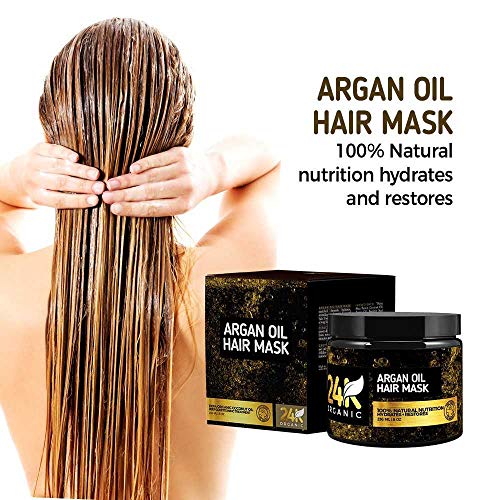 Alayna Argan Oil Deep Conditioning Hair Mask 8 oz for Soft Hydrated Hair - Image 5