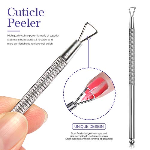 Reusable Cotton Pad Nail Polish Remover Kit for Effortless and Speedy Application - Image 4