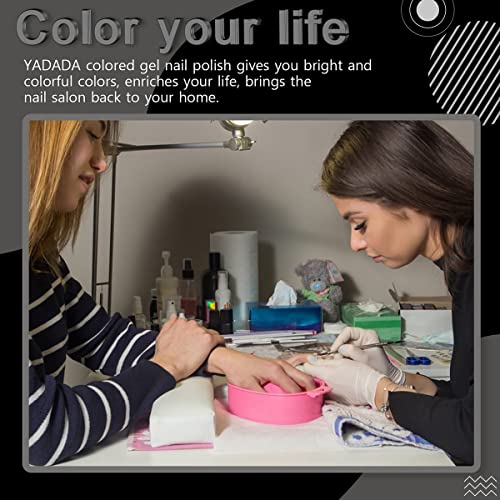 Black gel polish for nails. - Image 5