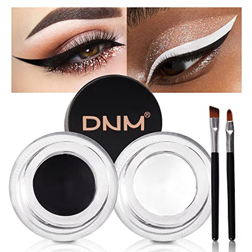 Black Eyeliner Pomade 0.14 oz Long-Lasting Waterproof Formula for Precise Application